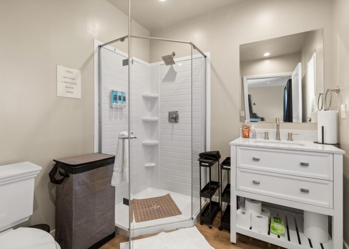 Bathroom at Recovery Dynamics